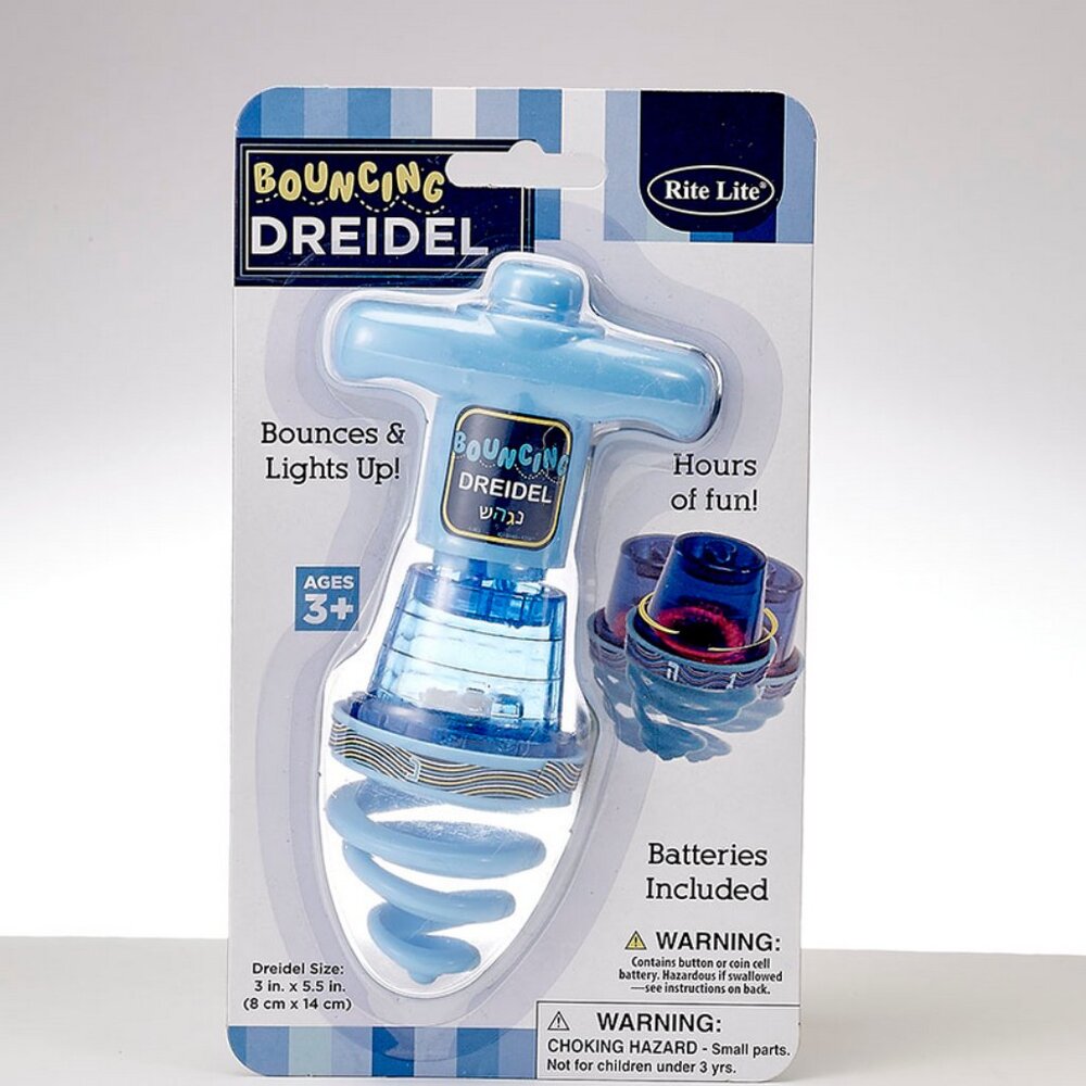 Light-Up Bouncing Dreidel Toy from Rite Lite